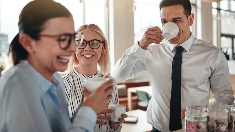 Chatting over Coffee