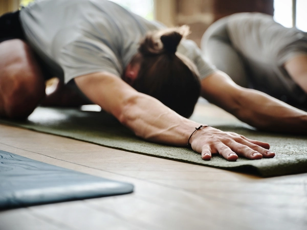 Yoga session